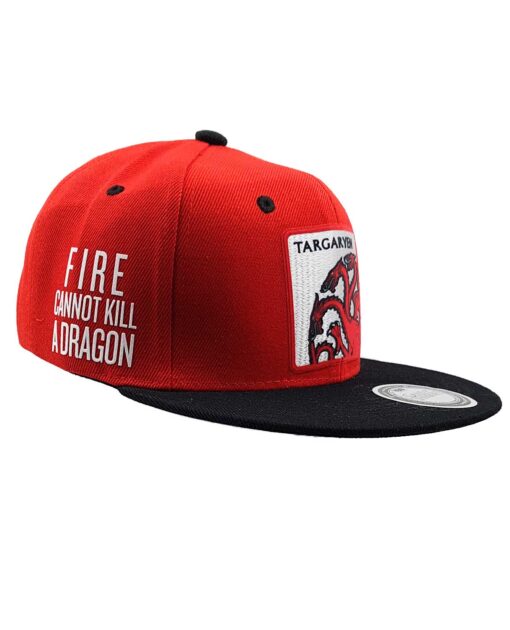 GORRA SNAPBACK GAME OF THRONES  CASA TARGARYEN ROJA - Image 3