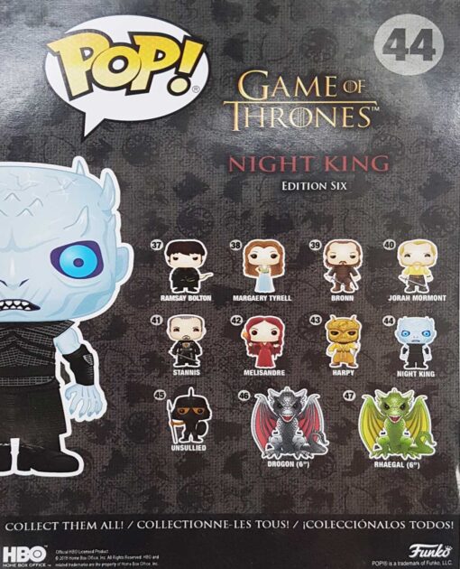 FIGURA POP GAME OF THRONES NIGHT KING METALICO EXCLUSIVO GAMEPLANET - Image 3