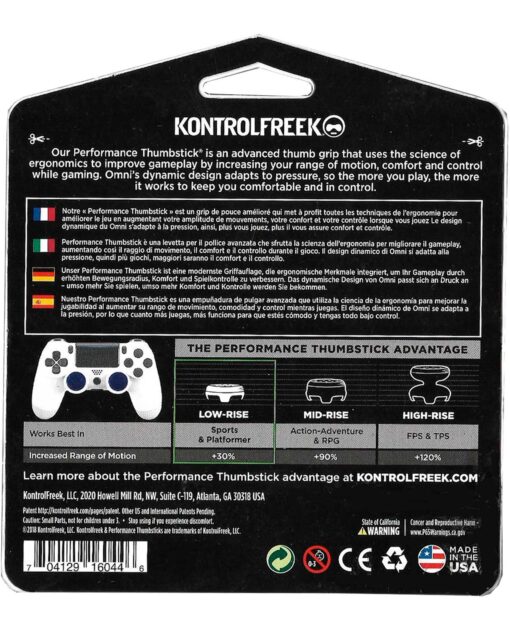 PROTECTORES DE GOMA PARA JOYSTICK CONTROL PLAYSTATION 4 OMNI - Image 2