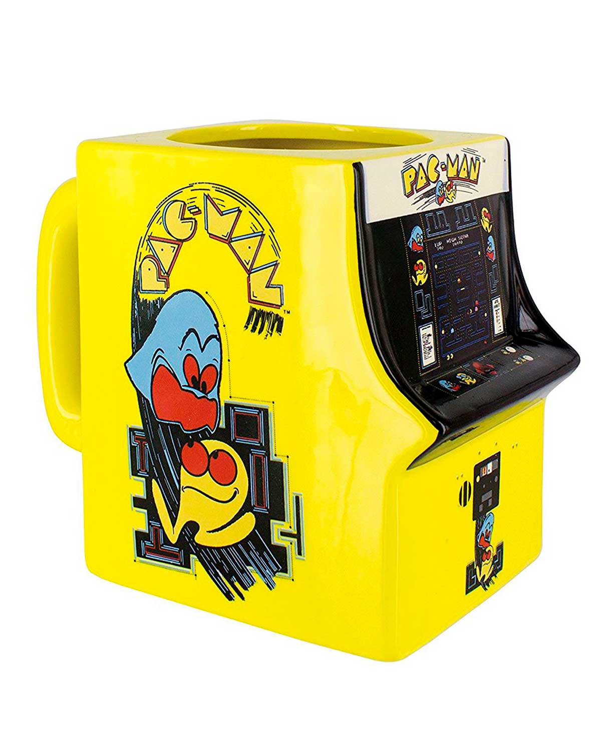 TAZA DE CERAMICA PAC-MAN ARCADE 3D