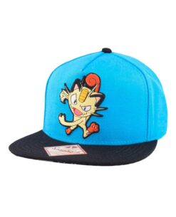 GORRA SNAPBACK POKEMON MEOWTH AZUL