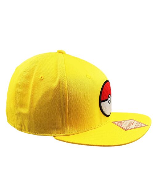 GORRA SNAPBACK POKEMON POKE BALL AMARILLA - Image 2