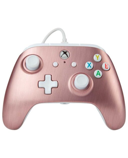 CONTROL XBOX ONE ALAMBRICO POWER A BRUSHED ROSE GOLD