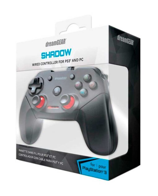 CONTROL PLAYSTATION 3 ALAMBRICO SHADOW NEGRO - Image 3