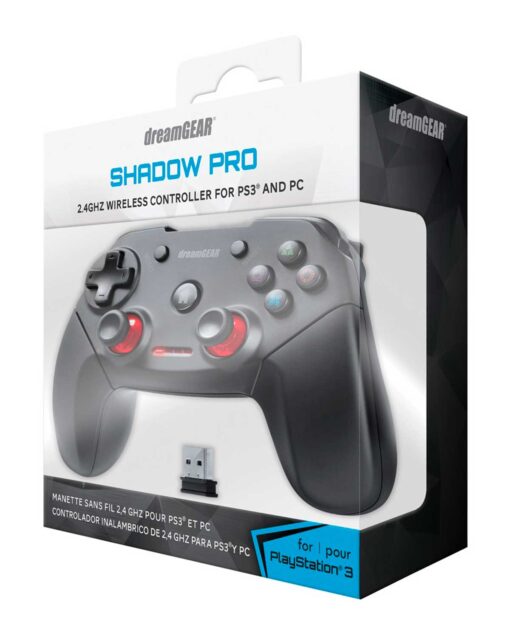 CONTROL PLAYSTATION 3 INALAMBRICO SHADOW PRO NEGRO - Image 3
