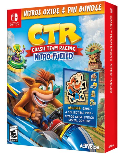 CRASH TEAM RACING NITRO FUELED NITROS OXIDE AND PIN BUNDLE - Image 2