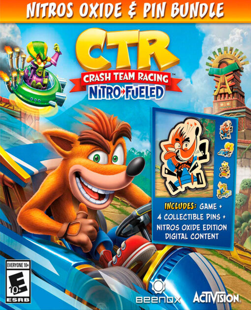 CRASH TEAM RACING NITRO FUELED NITROS OXIDE AND PIN BUNDLE - Image 4