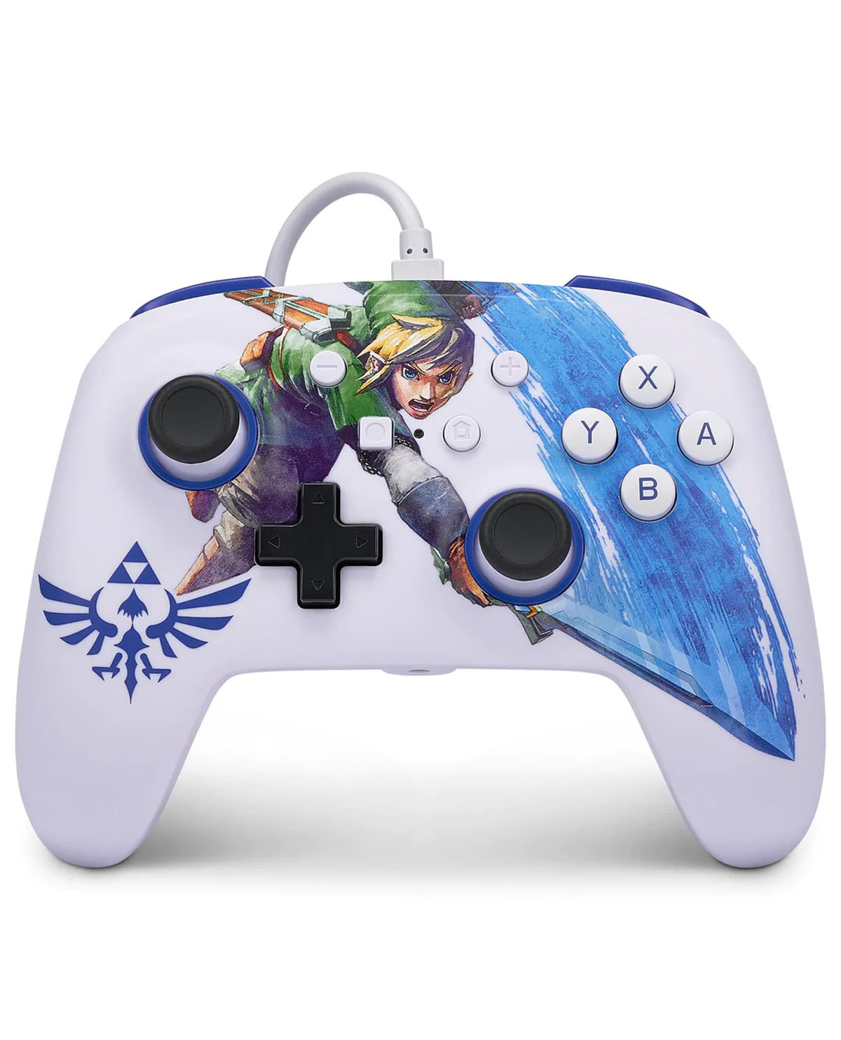 CONTROL ALAMBRICO POWER A NINTENDO SWITCH ENCHANCED MASTER SWORD ATTACK ZELDA LINK