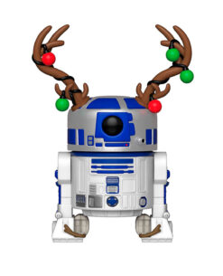 FIGURA POP STAR WARS HOLIDAY R2D2 WITH ANTLERS