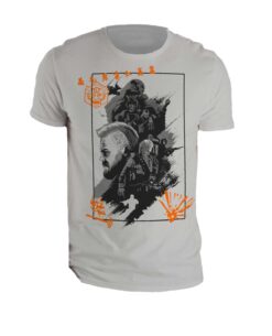 PLAYERA CALL OF DUTY BLACK OPS 4 ESPECIALISTAS GRIS CHICA