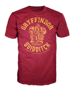 PLAYERA HARRY POTTER GRYFFINDOR QUIDDITCH ROJA GRANDE