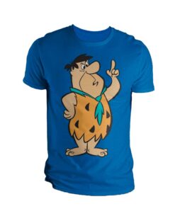 PLAYERA LOS PICAPIEDRA PEDRO PICAPIEDRA AZUL MEDIANA