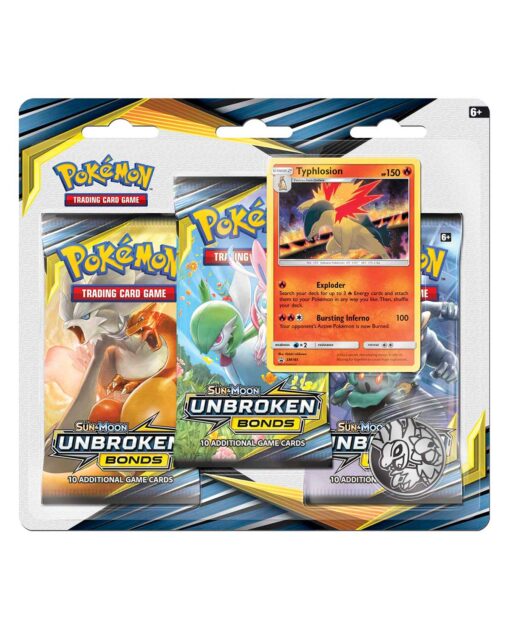 TRIPLE SOBRE POKEMON TRADING CARD GAME SUN AND MOON UNBROKEN BONDS - Image 3