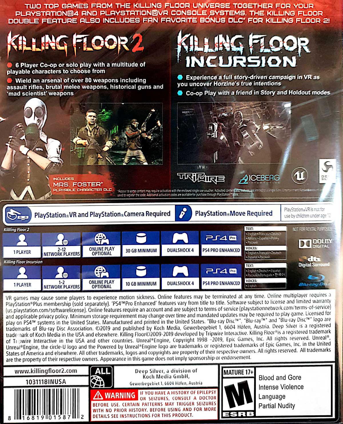 KILLING FLOOR DOUBLE FEATURE - Image 2