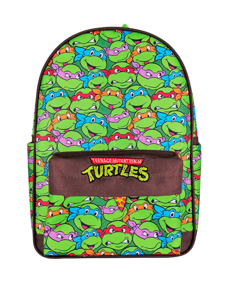 Mochila Escolar Tortugas Ninja Amistad Con Carro