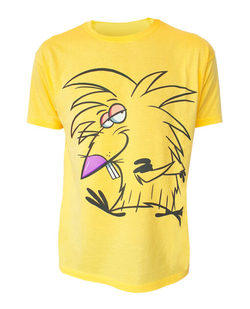 PLAYERA LOS CASTORES CASCARRABIAS NORBERT AMARILLA MEDIANA