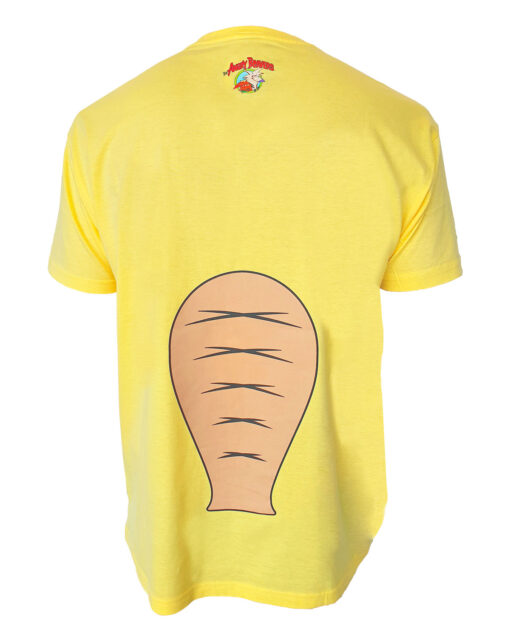 PLAYERA LOS CASTORES CASCARRABIAS NORBERT AMARILLA MEDIANA - Image 2