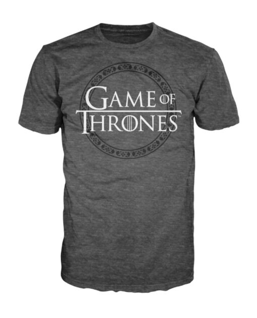 PLAYERA GAME OF THRONES LOGO GRIS MEDIANA