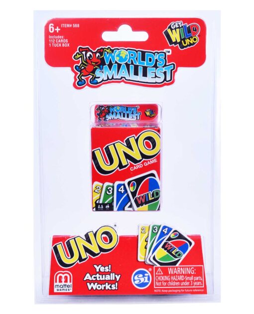 WORLDS SMALLEST UNO