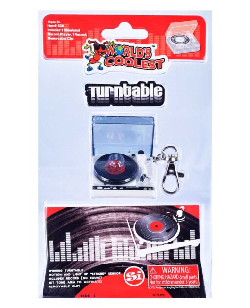 LLAVERO WORLDS COOLEST TURNTABLE