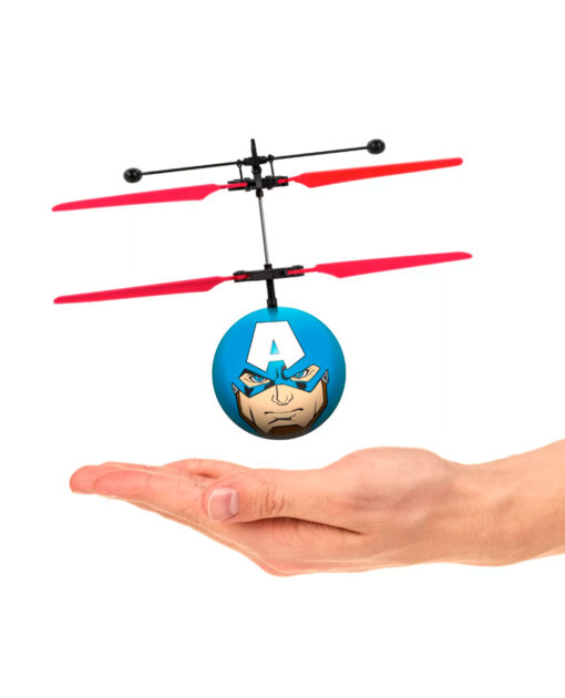 HELICOPTERO AVENGERS CAPTAIN AMERICA FLYING UFO BALL - Image 2