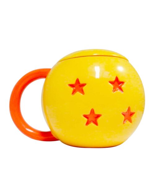 TAZA DE CERAMICA MOLDEADA DRAGON BALL ESFERA DE 4 ESTRELLAS