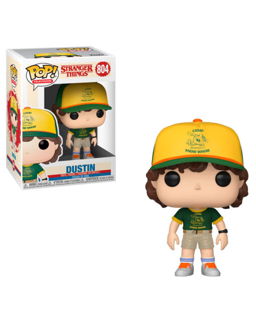 FIGURA POP STRANGER THINGS DUSTIN AT CAMP - Image 2