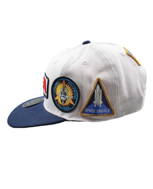 GORRA SNAPBACK NASA LOGOS BLANCA - Image 2