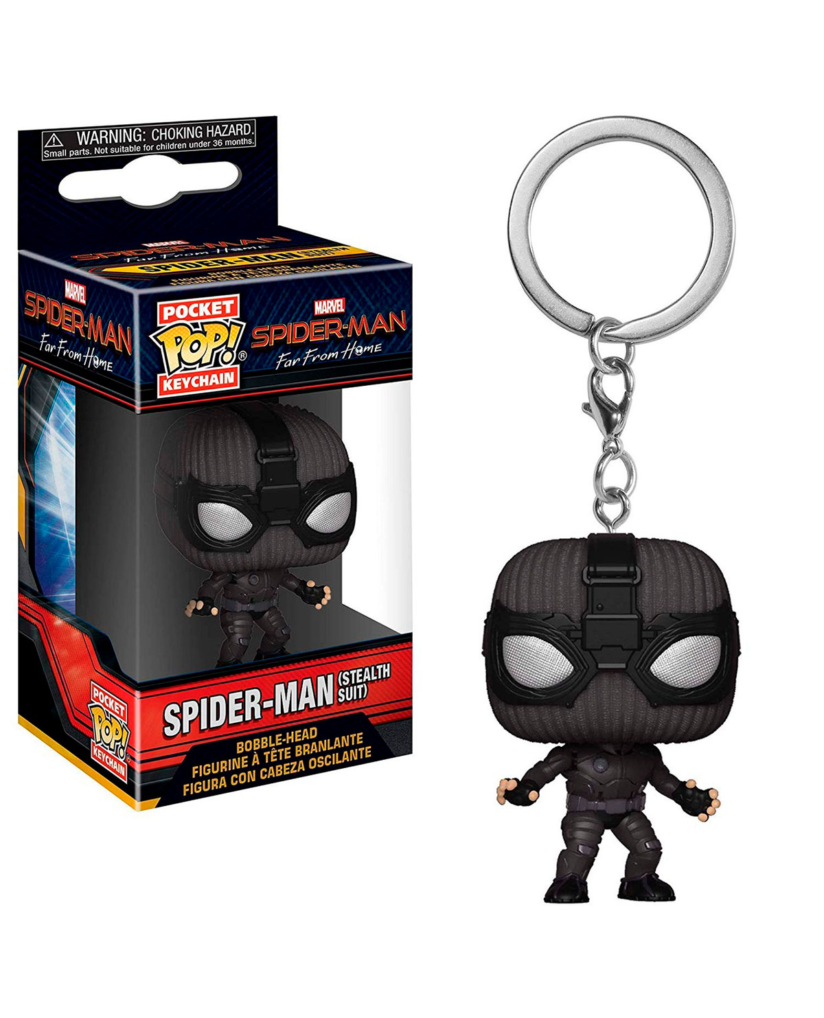 LLAVERO POP SPIDERMAN FAR FROM HOME SPIDERMAN STEALTH SUIT - Image 2