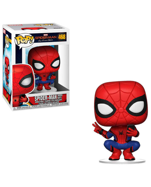 FIGURA POP SPIDERMAN FAR FROM HOME SPIDERMAN HERO SUIT - Image 2