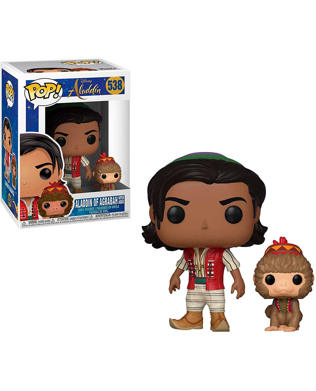 FIGURA POP ALADDIN OF AGRABAH WITH ABU - Image 2