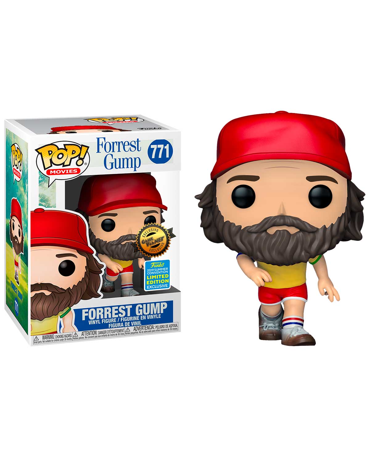 FIGURA POP FORREST GUMP WITH BEARD - Image 2