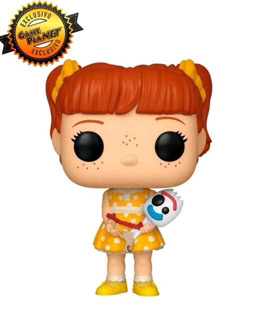 FIGURA POP TOY STORY 4 GABBY GABBY HOLDING FORKY EXCLUSIVO GP Y G