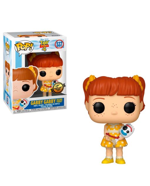 FIGURA POP TOY STORY 4 GABBY GABBY HOLDING FORKY EXCLUSIVO GP Y G - Image 2
