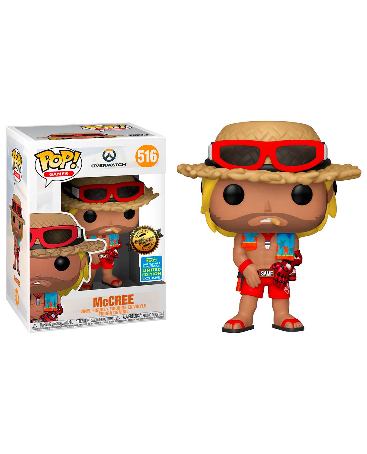 FIGURA POP OVERWATCH MCCREE SUMMER SKIN - Image 2