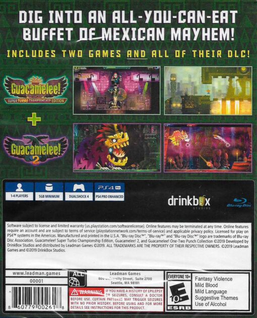 GUACAMELEE ONE TWO PUNCH COLLECTION LAUNCH EDITION - Image 2