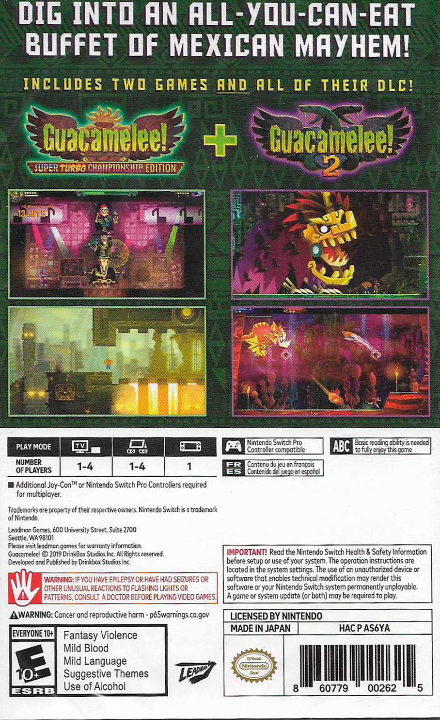 GUACAMELEE ONE TWO PUNCH COLLECTION LAUNCH EDITION - Image 2