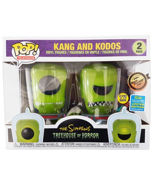 FIGURA POP THE SIMPSONS KANG AND KODOS EXCLUSIVO GP Y G - Image 2