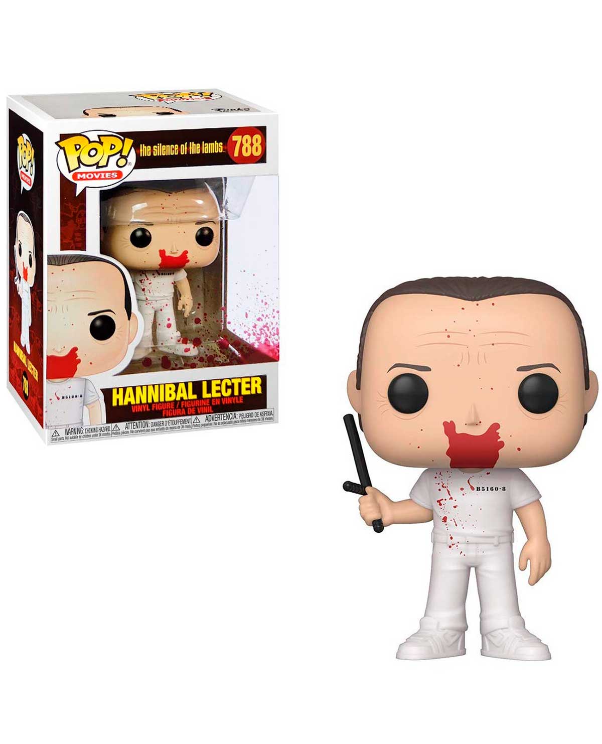 FIGURA POP SILENCE OF THE LAMBS HANNIBAL BLOOD SPLATTER - Image 2