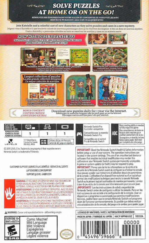 LAYTONS MYSTERY JOURNEY KATRIELLE AND THE MILLIONAIRES CONSPIRACY DELUXE EDITION - Image 2