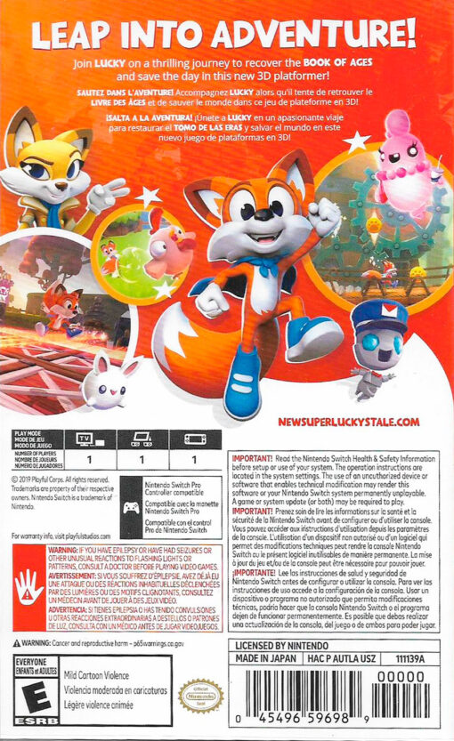NEW SUPER LUCKYS TALE - Image 2