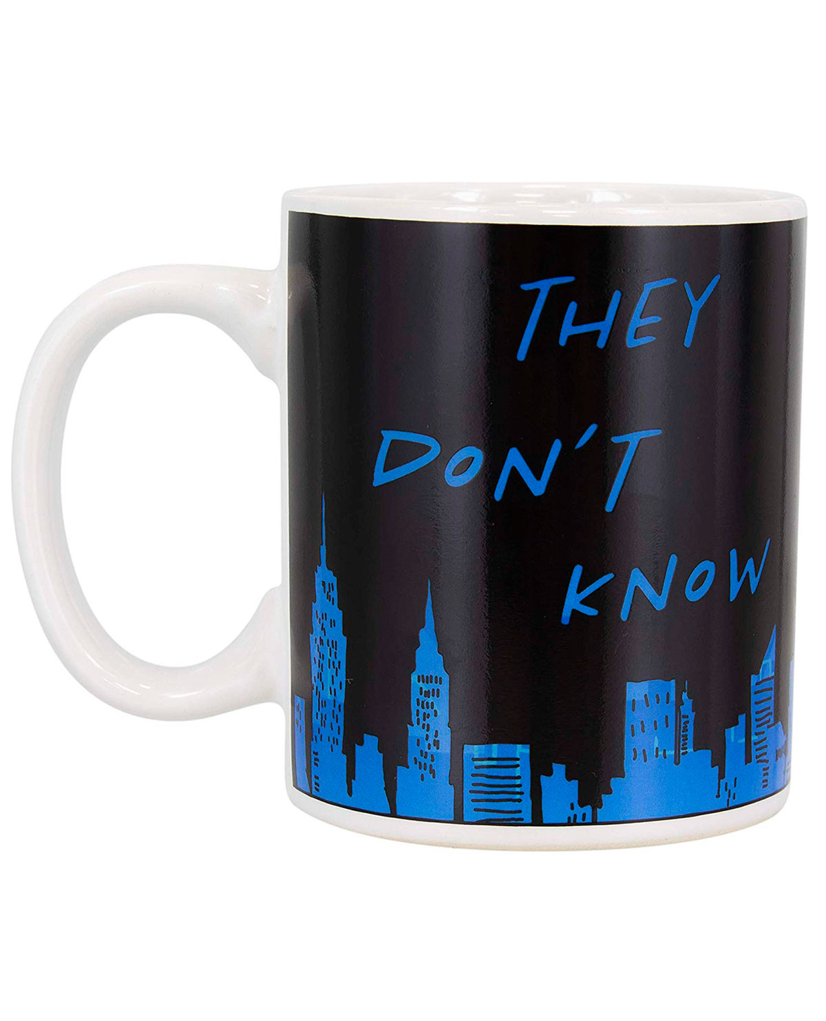 TAZA DE CERAMICA SENSIBLE AL CALOR FRIENDS THEY DONT KNOW