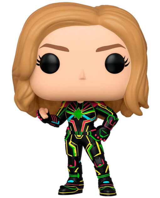FIGURA POP CAPTAIN MARVEL NEON SUIT