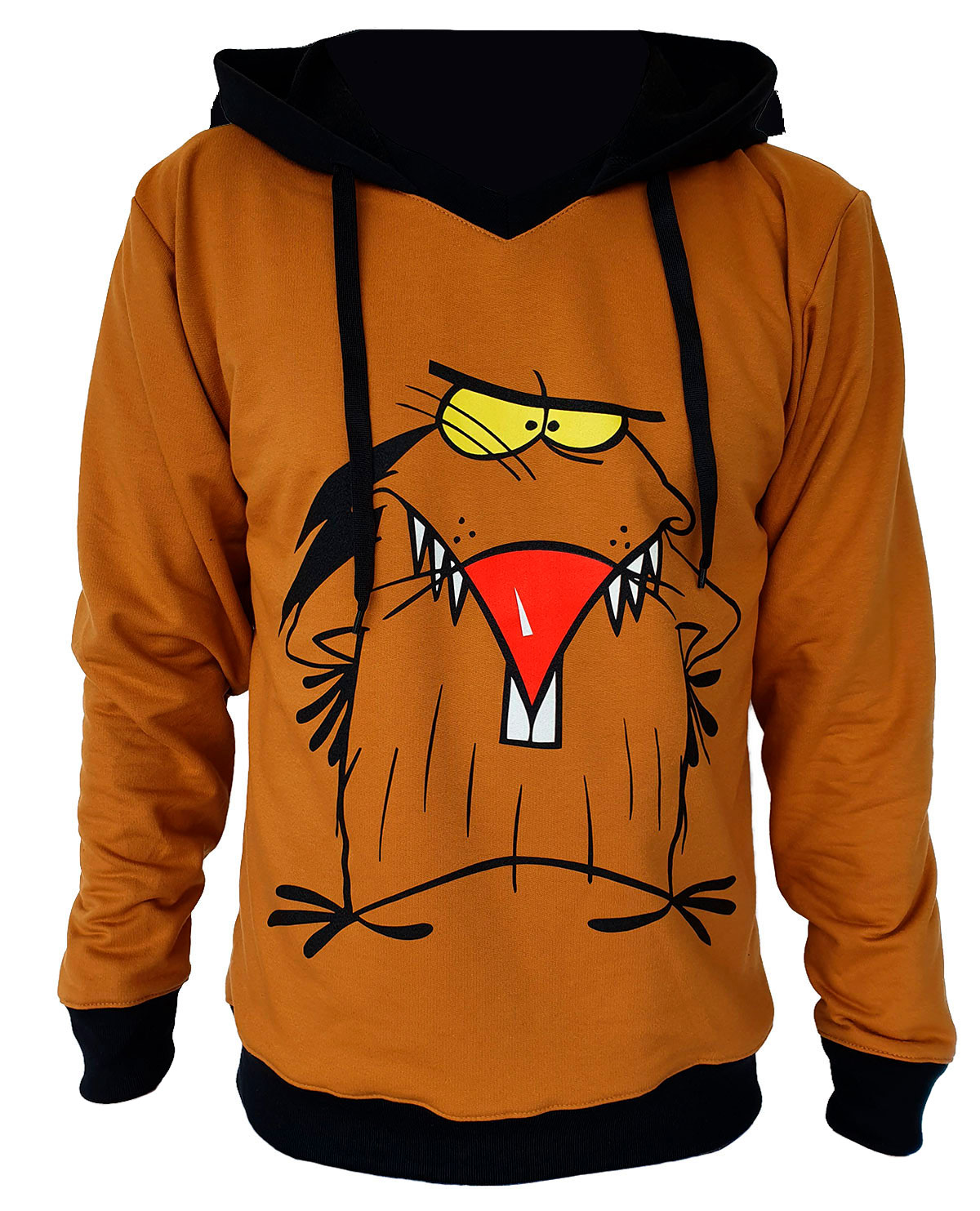 SUDADERA LOS CASTORES CASCARRABIAS DAGGETT CAFE CHICA