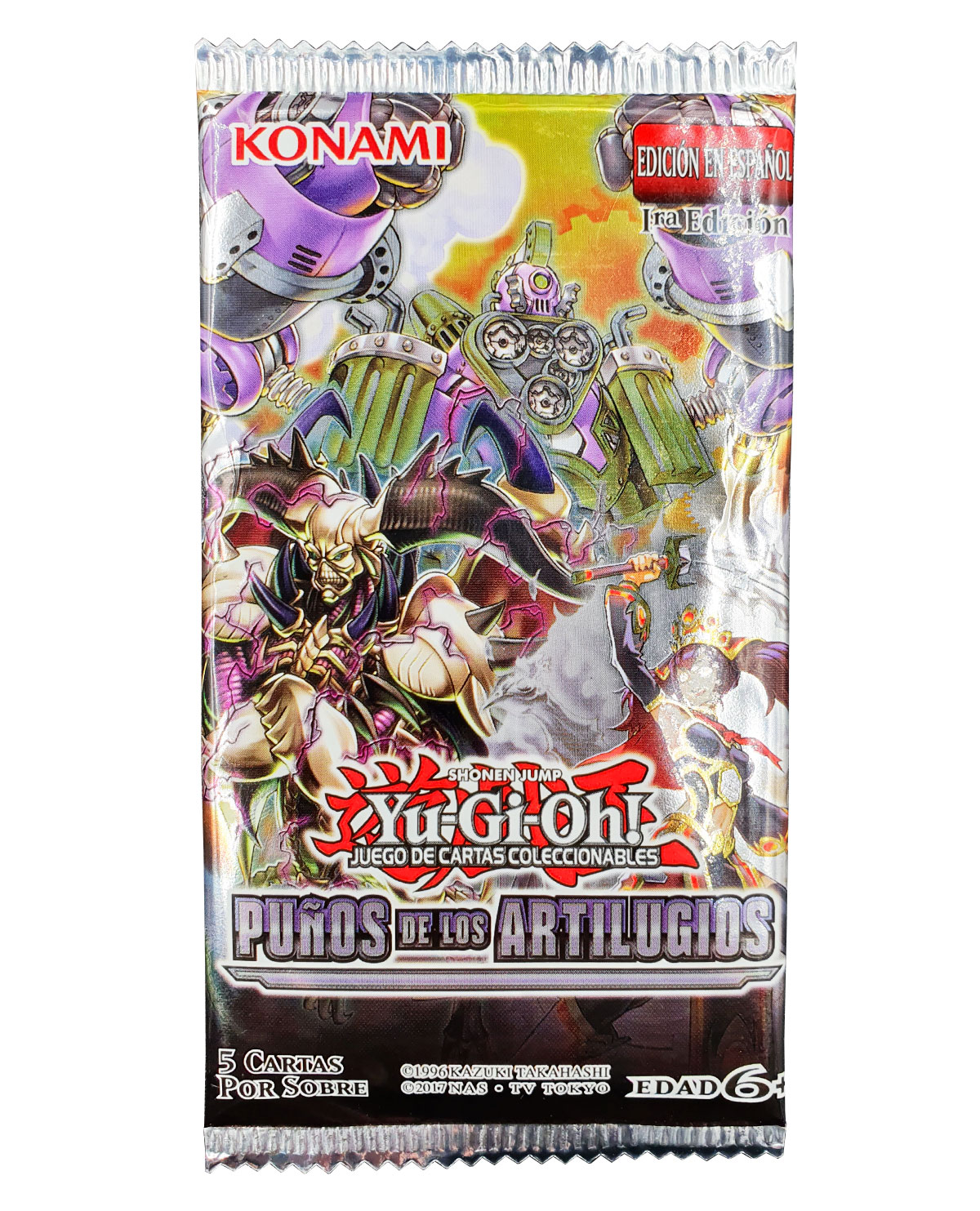 SOBRE YU-GI-OH PUNOS DE LOS ARTILUGIOS ESP