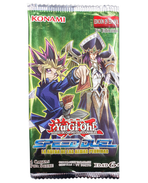 SOBRE YU-GI-OH SPEED DUEL LA ARENA DE LAS ALMAS PERDIDAS ESP