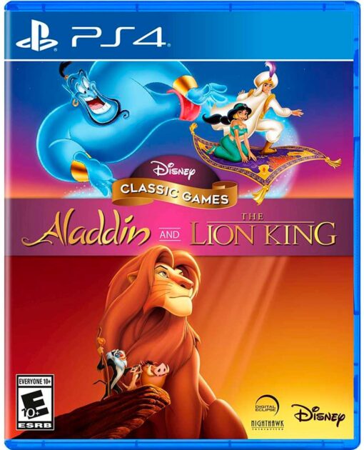 DISNEY CLASSIC GAMES ALADDIN AND THE LION KING