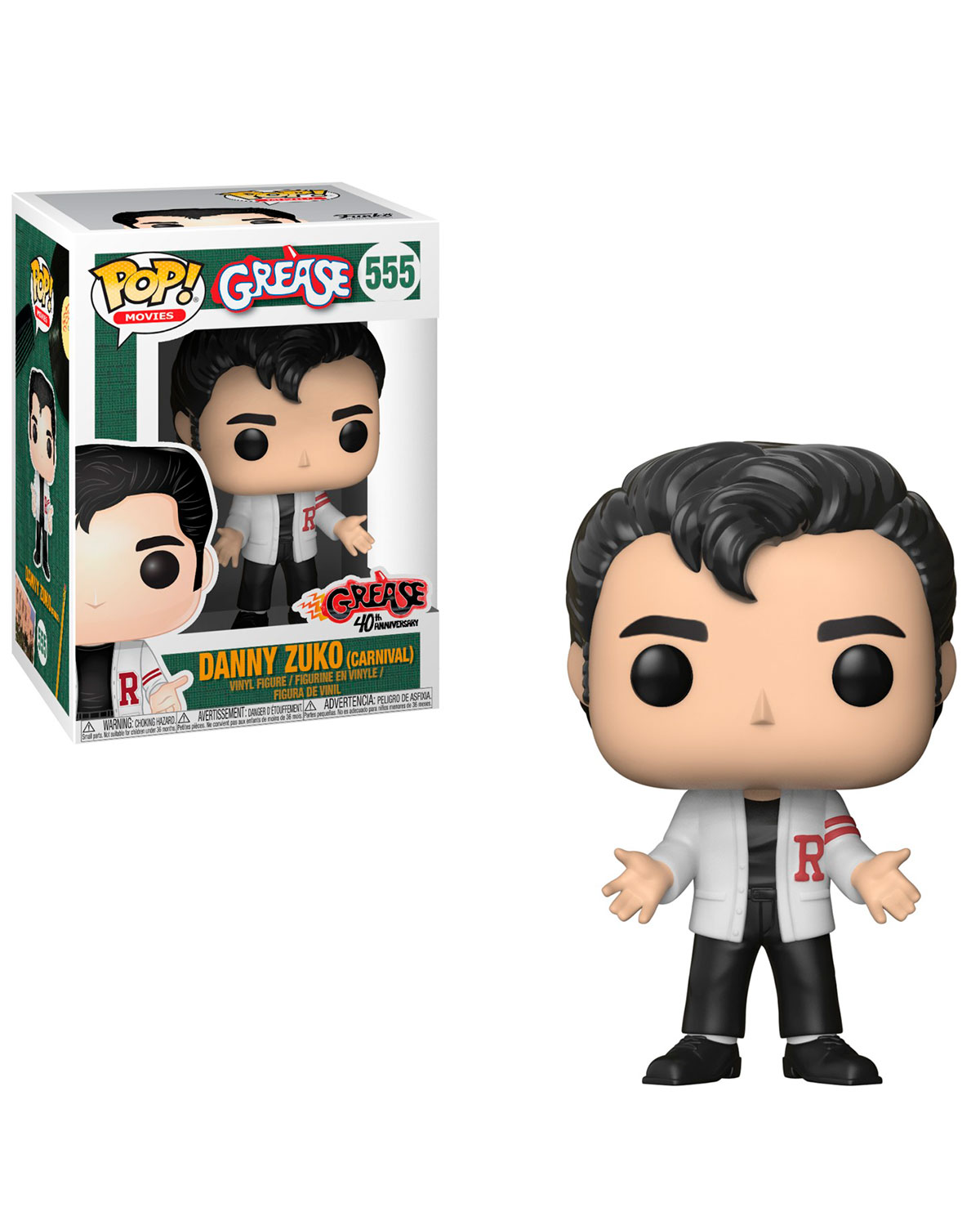 FIGURA POP GREASE DANNY ZUKO WITH SWEATER - Image 2