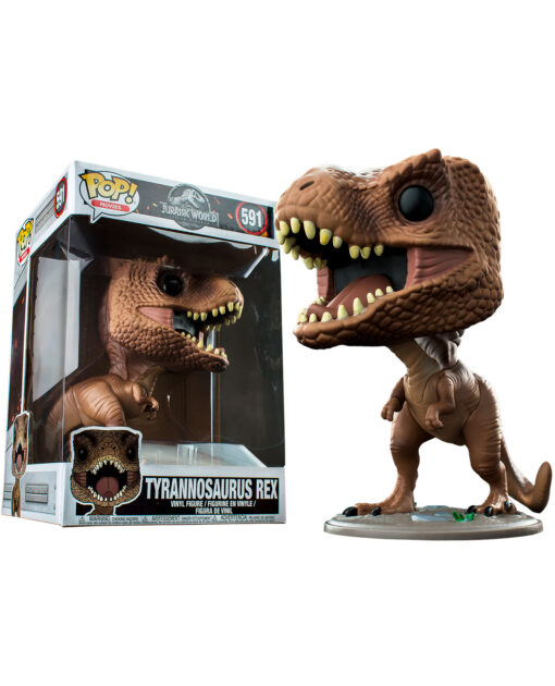 FIGURA POP JURASSIC WORLD FALLEN KINGDOM TYRANNOSAURUS REX 25 CM - Image 2