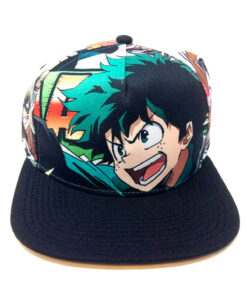 GORRA SNAPBACK MY HERO ACADEMIA ALL OVER SUBLIMADA